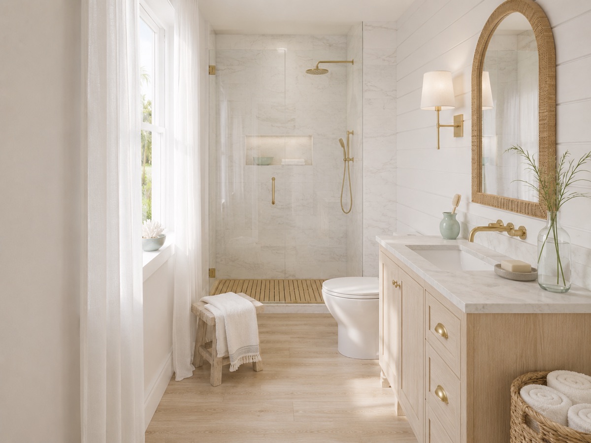 Coastal bathroom